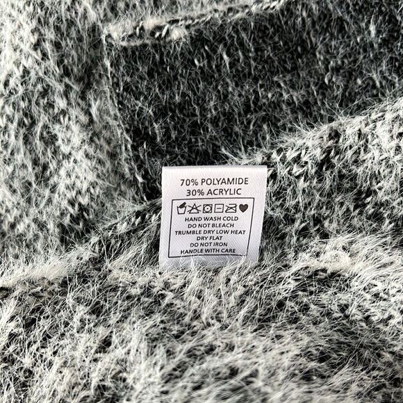 🍃💕NWOT Aztec Print Long Open Front Duster Cardigan US Size S/M - Picture 11 of 11